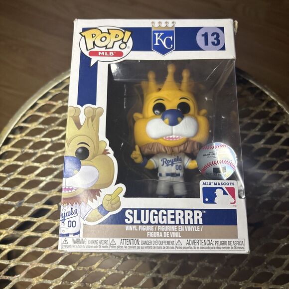 Funko Pop MLB Kansas City Royals Baseball Sluggerrr 13 (REFER TO BOX CONDITION)